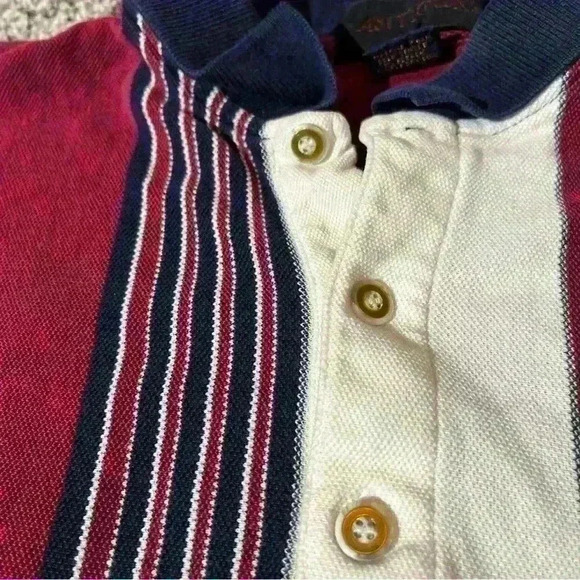 Vintage Deadstock Embroidered Cleveland Indians- Chief Wahoo Polo Shirt -medium - Picture 2 of 9